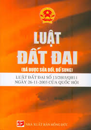 Luật đất đai 2013 - Danh mục tham chiếu đầy đủ 14 chương và 212 điều